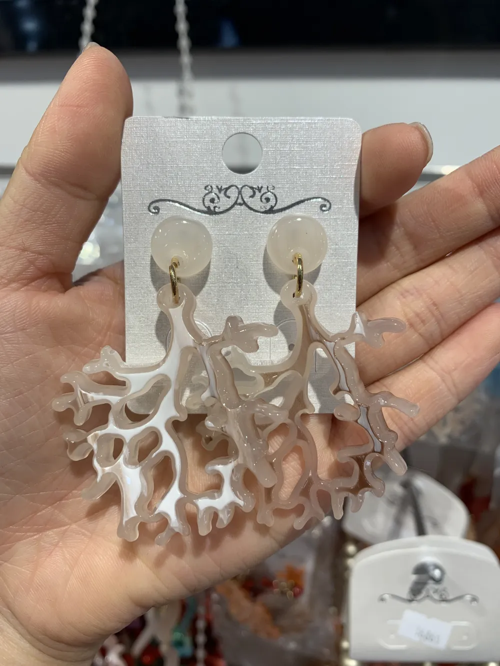 Forma Corallo-Orecchini Moda - OMM-8432