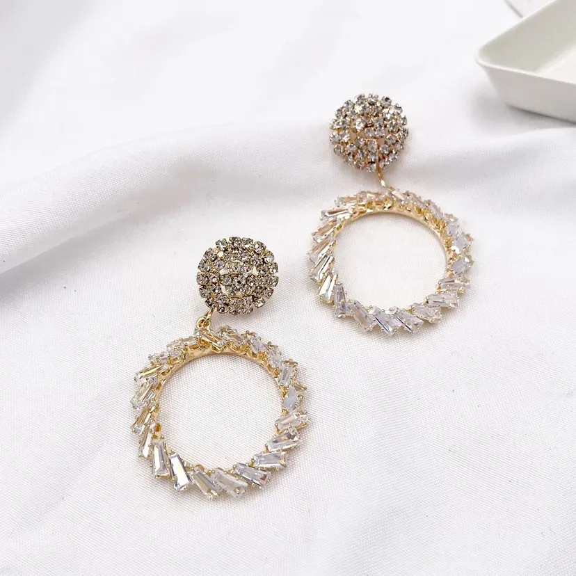 Cerchio-Orecchini con Zirconia - OMZ-540-7