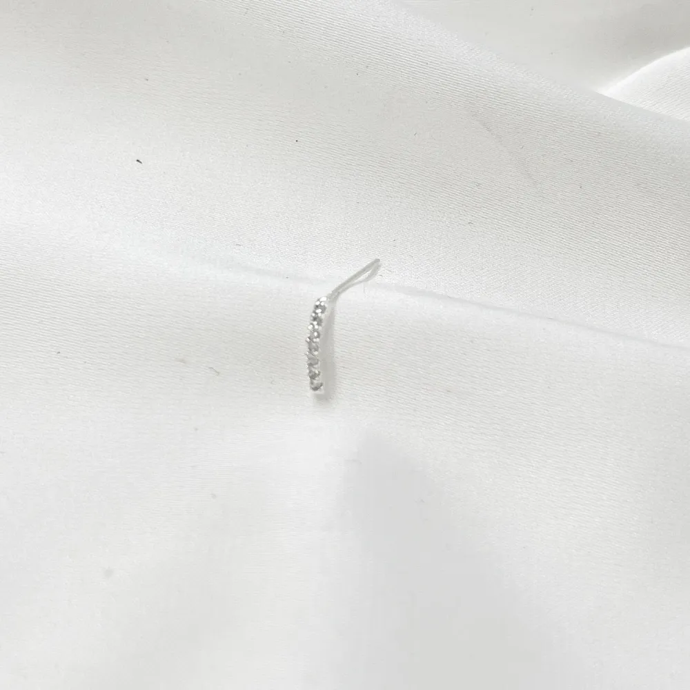 Nasini Mezzuna con Strass -30pz Orecchini per Naso - PCA-216-105