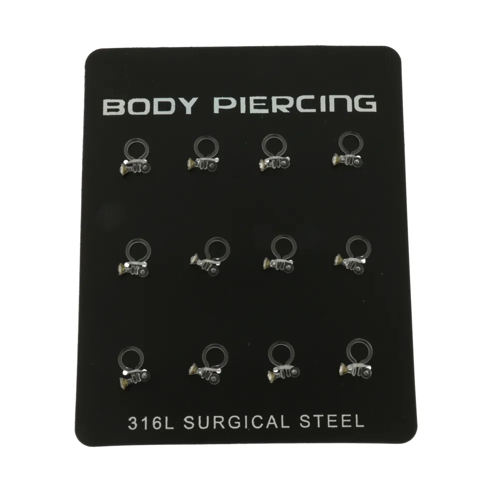 Trasparente e P.luce 4005 - in Acciaio - PCP4005-Trasparente e P.luce- Piercing