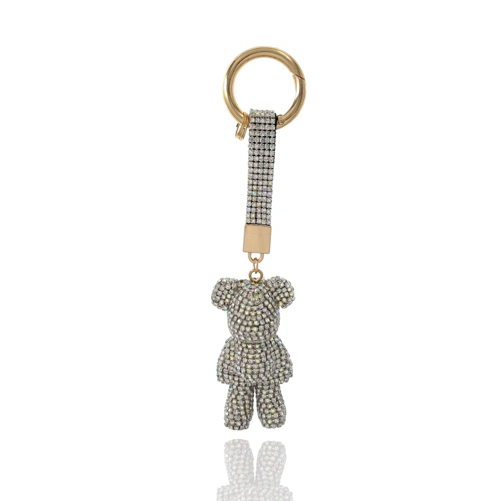 Orsetto con Strass-Portachiavi Moda - PKM-706-03