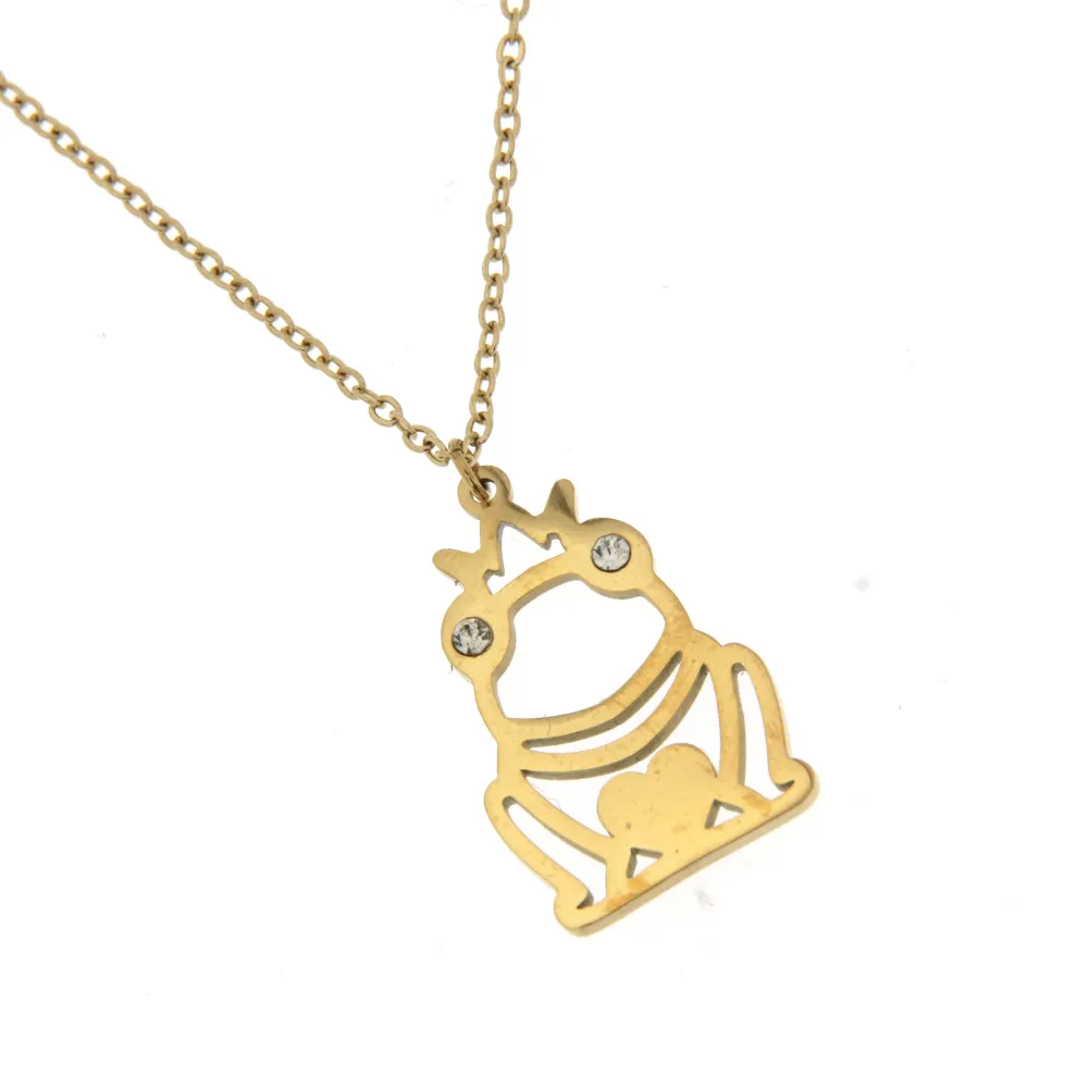 Ranocchio 3104 - Collana Fine in Acciaio - Ranocchio 3104 - Collana Fine in Acciaio