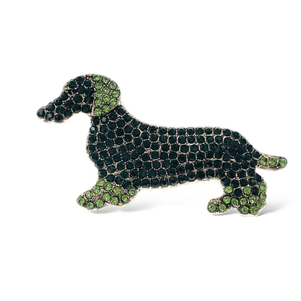 Cagnolino Bassotto -Spilla Media in Metallo - SPM-312-333