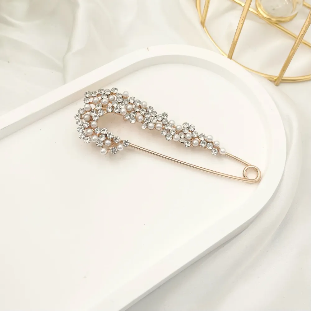 Perline e Strass-Spilla da Balia in Metallo - SPM-312-362