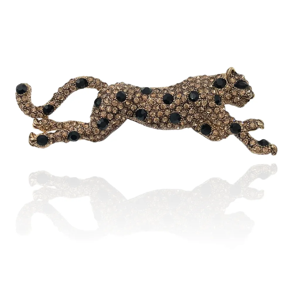 Pantera Media-Spilla Grossa in Metallo - SPM-321-180 Pantera