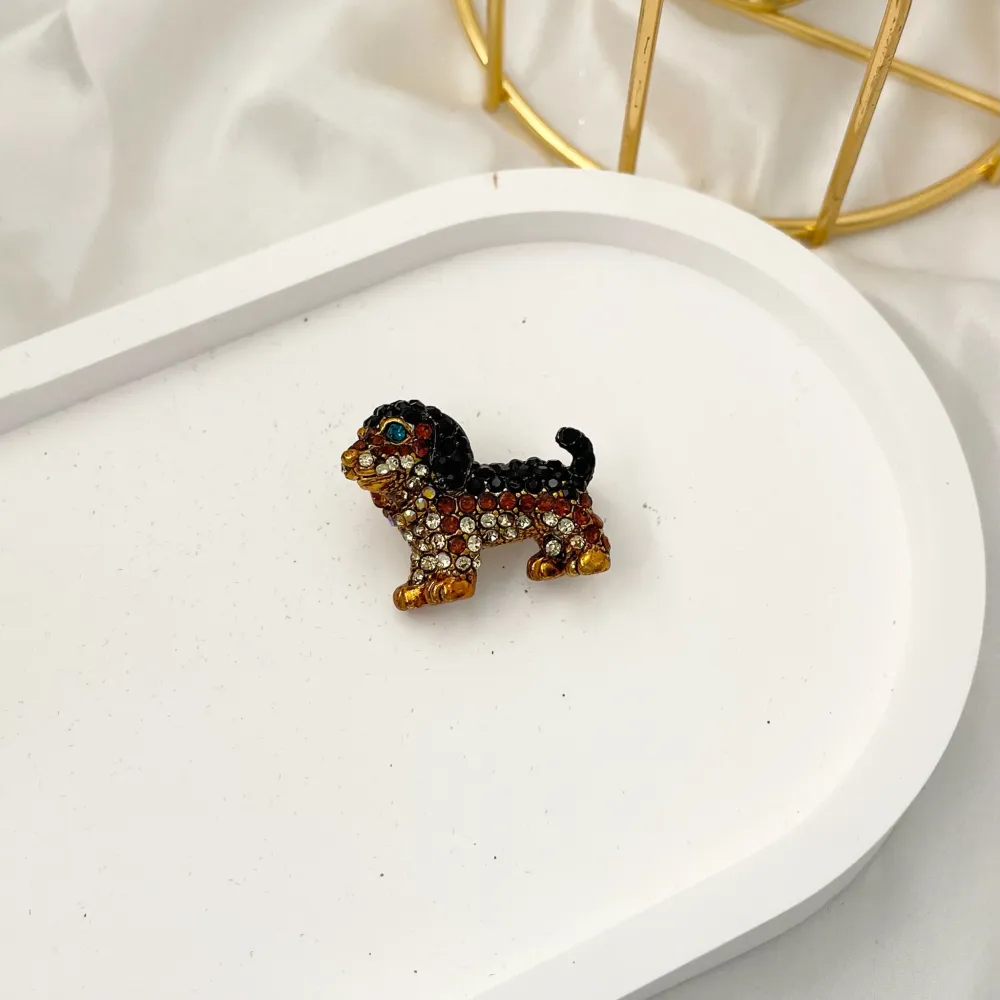 Cagnolino-Spilla in Metallo - SPM-321-374