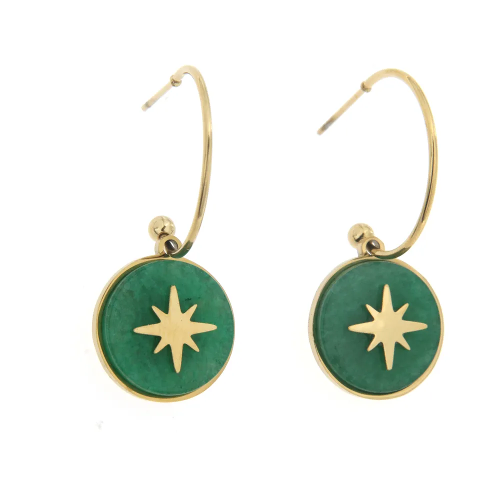 Stella Polare 3360 - Orecchini in Acciaio - Stella Polare 3360 - Orecchini in Acciaio