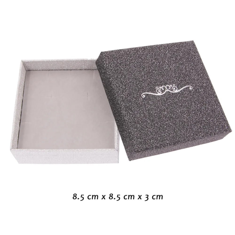 ST-Quadrato 8,5x8,5x3cm 2538- Scatola Regalo Satinato - ST-Quadrato 2538- Scatola Regalo Satinata