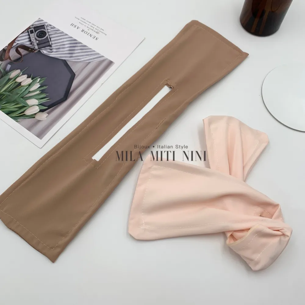 AXC-Tinta Unita-12pz Fasce per fare Chignon_2