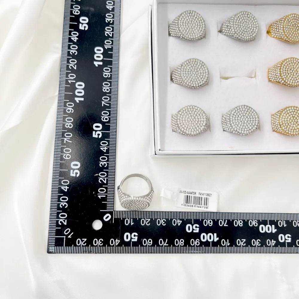 Tondo  -Anello Regolabile in Acciaio - AAR-103-AA4470R