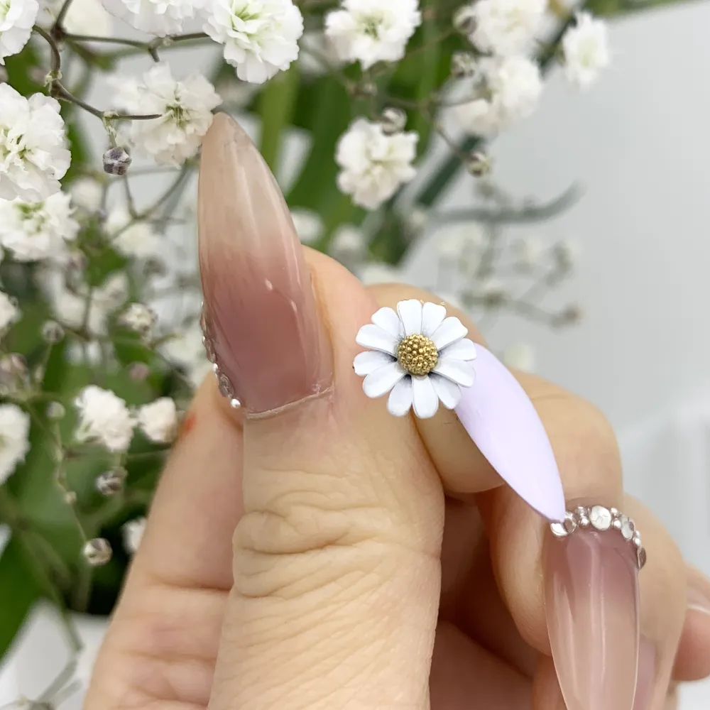 Margherita Smaltata -Bracciale in Acciaio con Chiusura - BAC-103-AA3449B