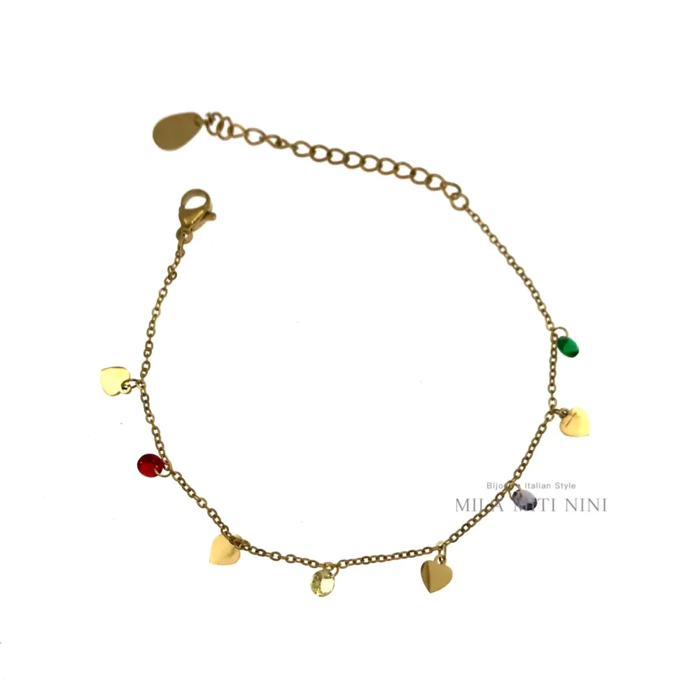 BAC-Cuorecini e e P.luci 5324-Bracciale in Acciaio - BAC413-1285