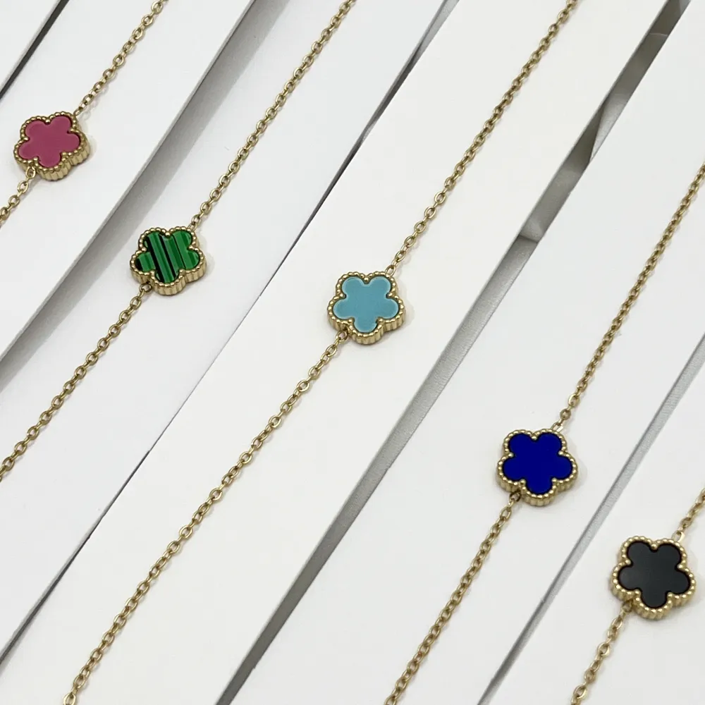 Fiore-Bracciale in Acciaio - BAC-413-2035