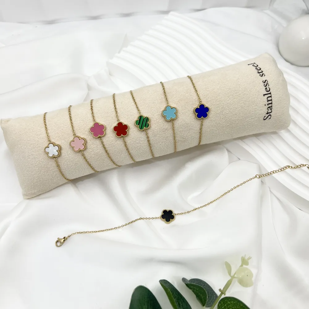 Fiore-Bracciale in Acciaio - BAC-413-2035