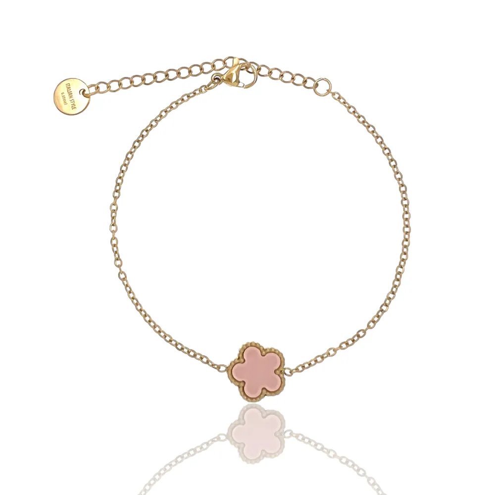 Fiore-Bracciale in Acciaio - BAC-413-2035