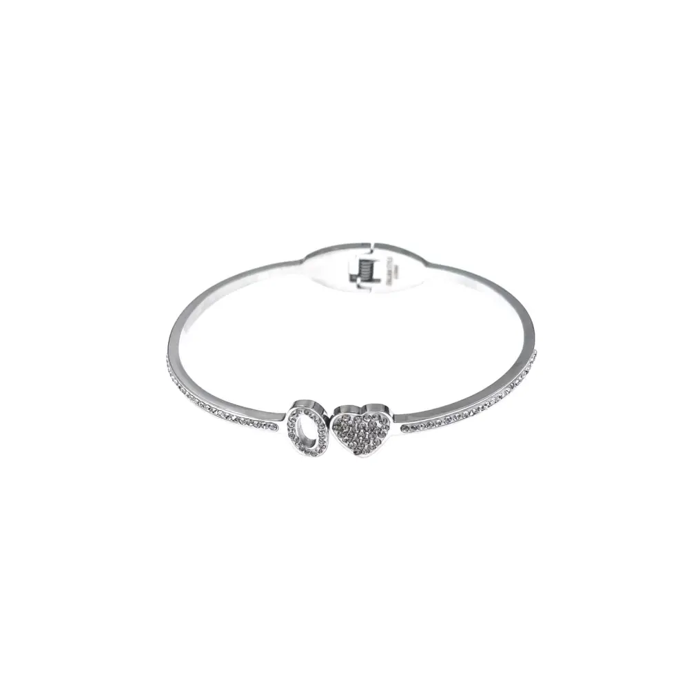 Iniziale-Bracciale Rigido in Acciaio - BAR413-1083