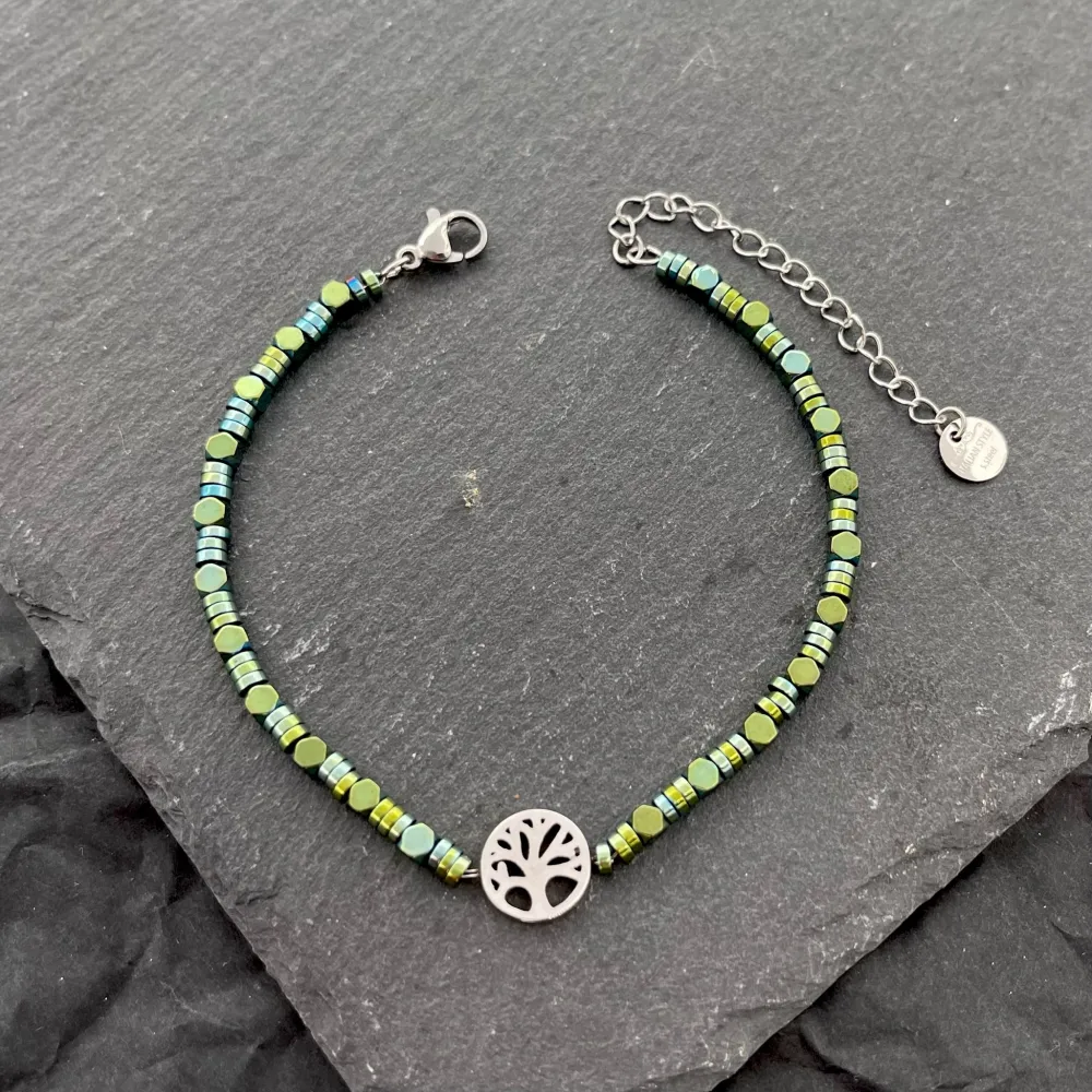 Albero della Vita-Bracciale in Acciaio da Uomo - BAU-103-AA2516B 4mm