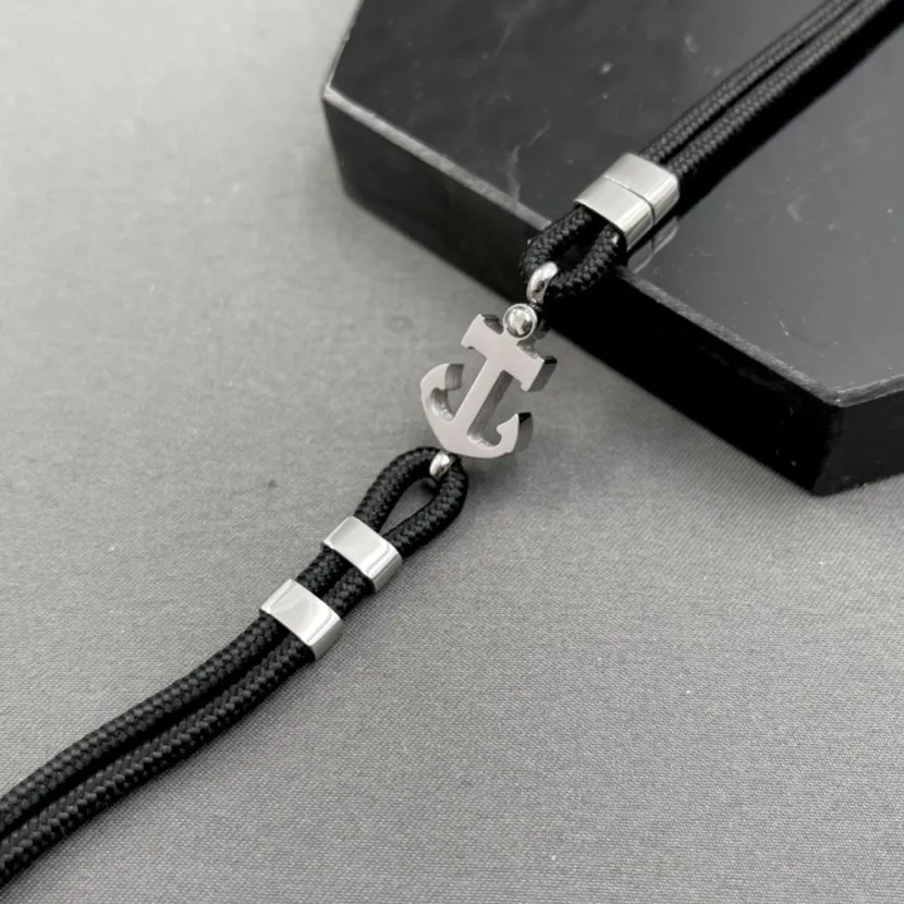 A’ncora-Bracciali in Acciaio da Uomo - BAU-600-B217