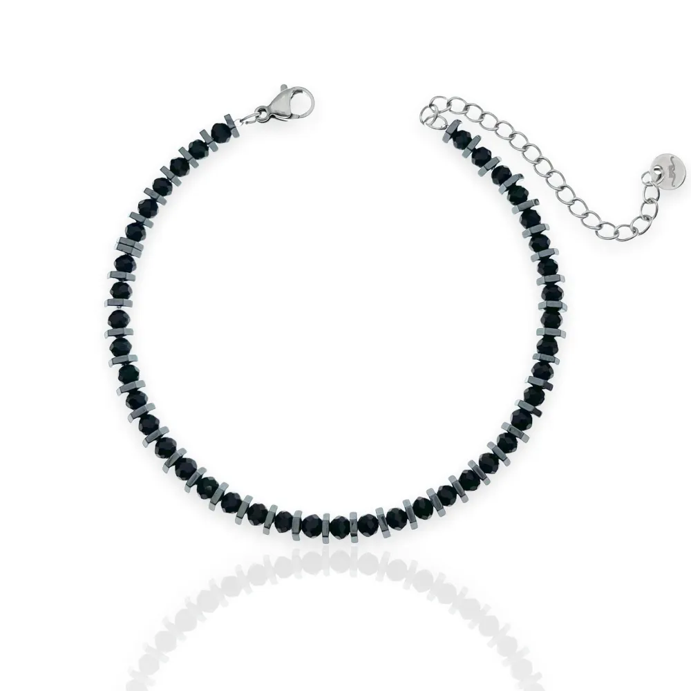 Semplice-Bracciale in Acciaio da Uomo - BAU-600-B301