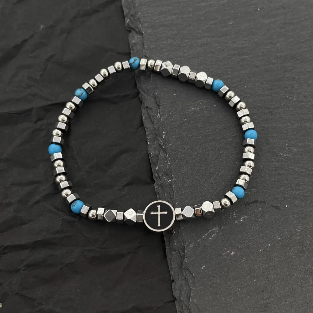 Croce-Bracciale Elastico in Acciaio - BAU-600-H241