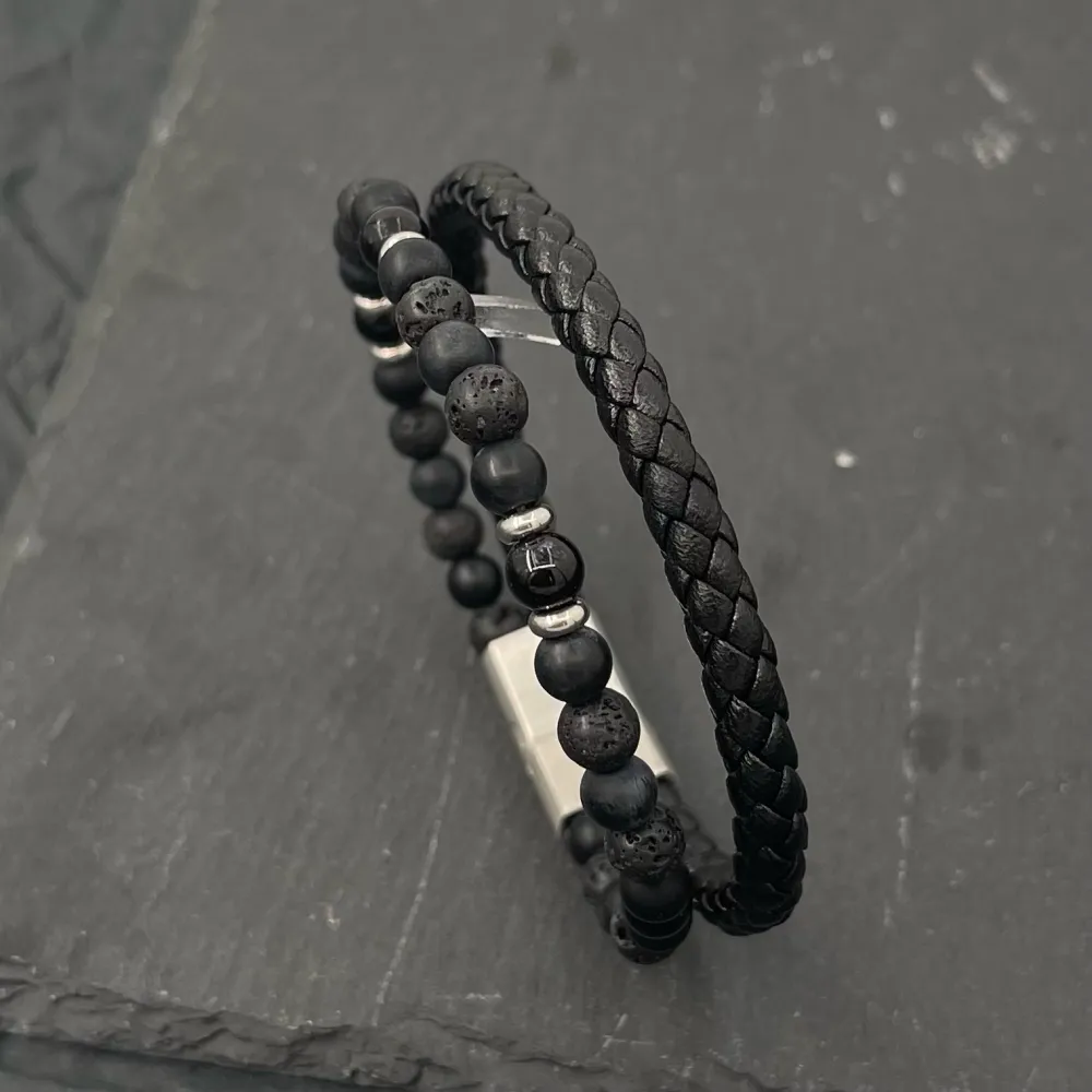 Multifili -Bracciale in Acciaio da Uomo - BAU-600-H257