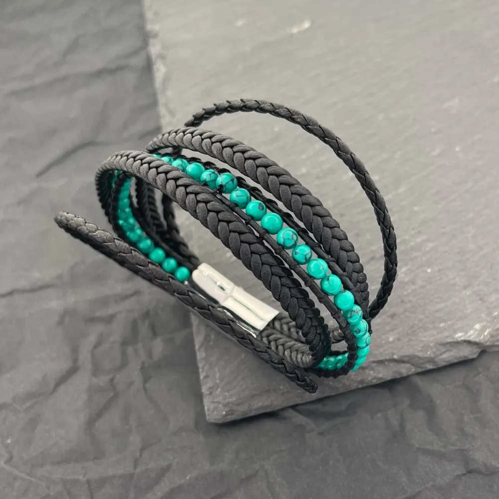 Multifili -Bracciale in Acciaio da Uomo - BAU-720-24