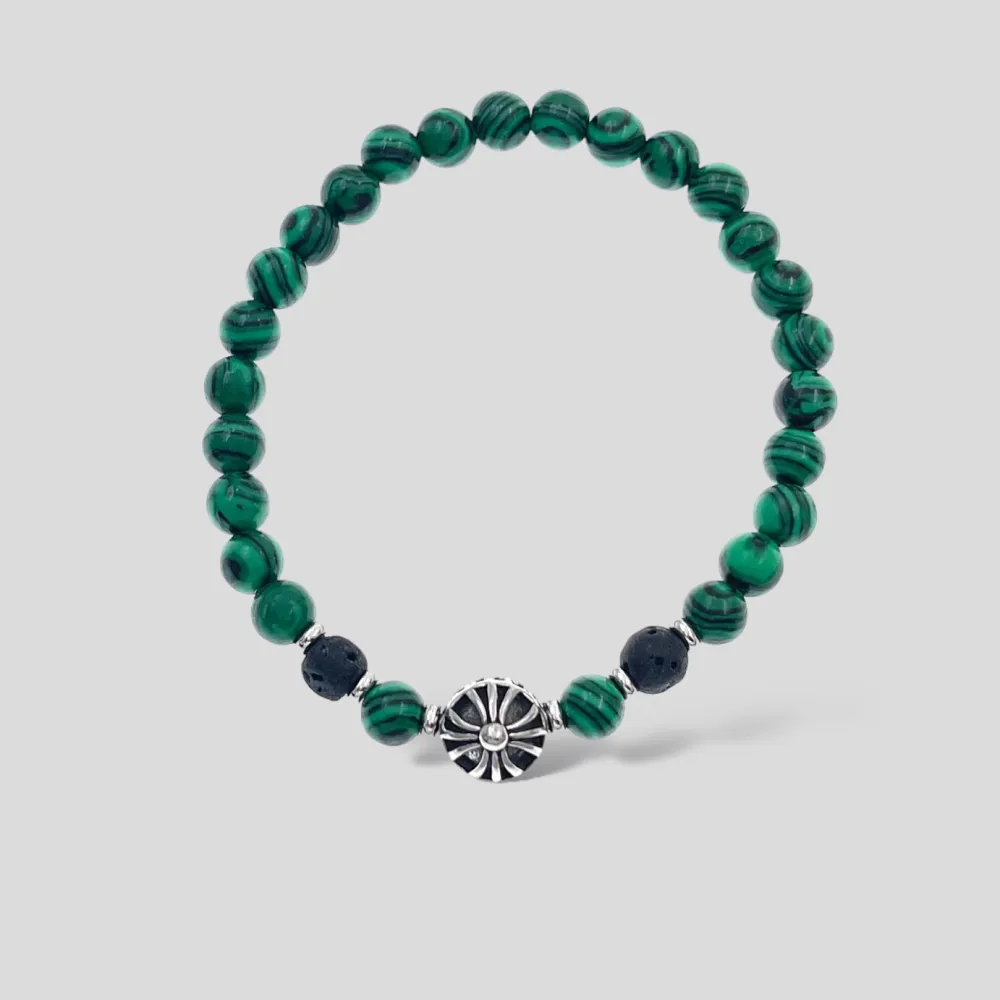 Semplice-Bracciale Elastico in Acciaio da Uomo - BAU-739-08 6mm