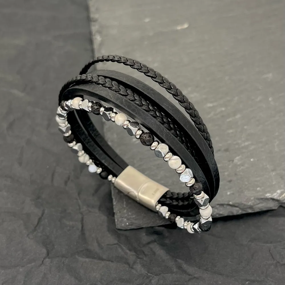 Multifili-Bracciale da Uomo in Acciaio - BAU-H600-260