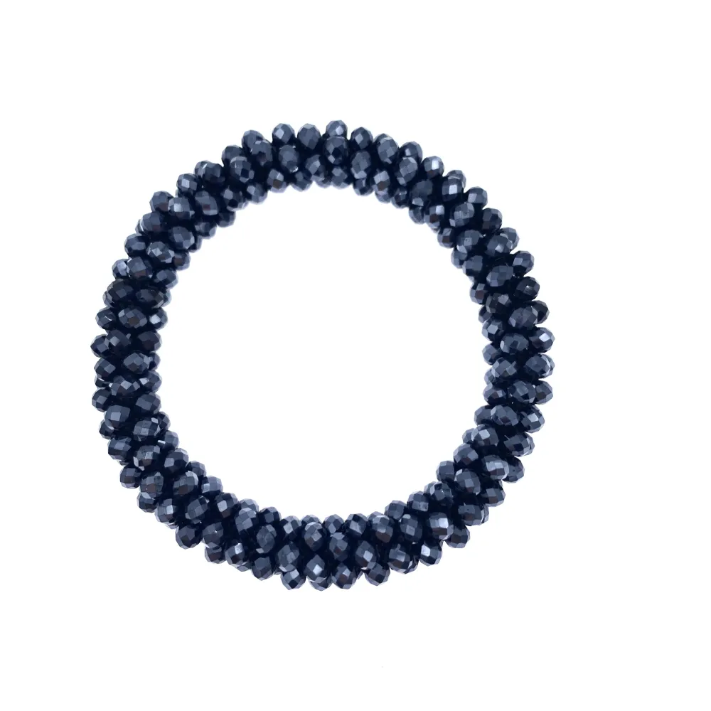 BCE1412-Cristalli Tonalità Verde - Bracciale Elastico - BCE1412-Cristalli Tonalità Blu- Bracciale Elastico