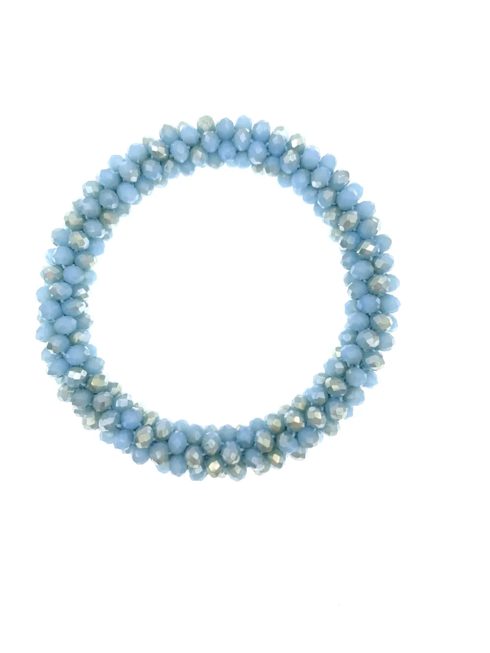 BCE1412-Cristalli Tonalità Verde - Bracciale Elastico - BCE1412-Cristalli Tonalità Verde - Bracciale Elastico