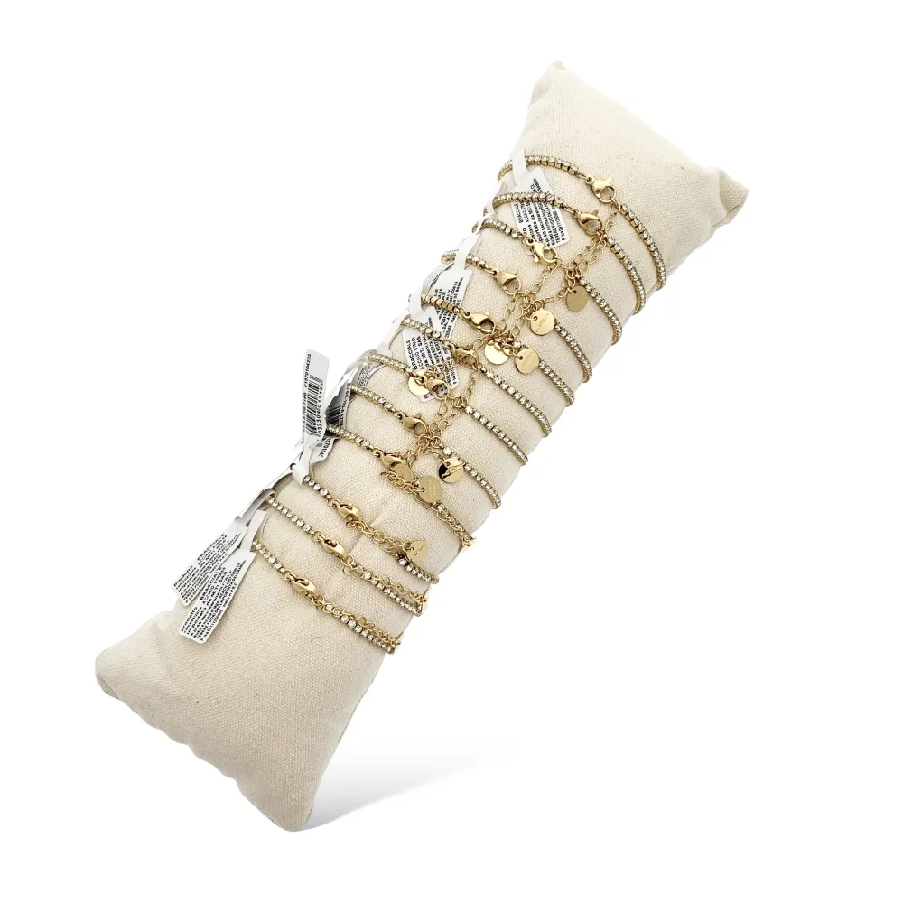 Tennis con Soggetti Mix-12Pz Bracciali in Acciaio - BPA-103-AA708-719B