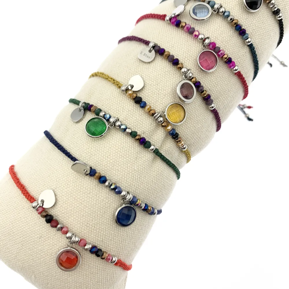 12Pz Bracciali in Acciaio Regolabili + Cuscino in Omaggio - BPA104-639