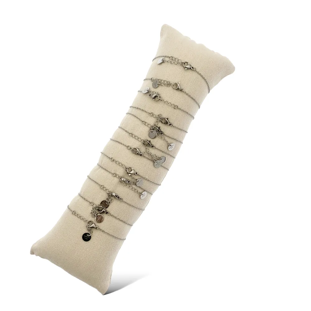 Soggetti Mix-12Pz Bracciali in Acciaio - BPA-514-108