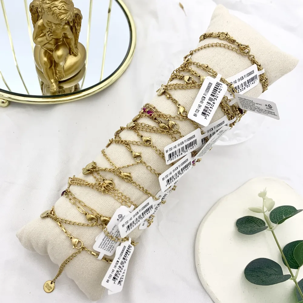 Mix Soggetti-15pz Bracciali in Acciaio - BPA-732-140 FUCSIA