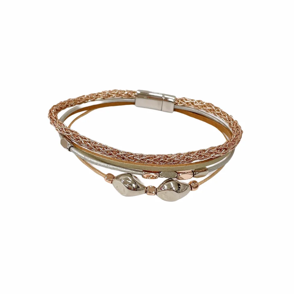 10Pz Bracciali +Cuscino in Omaggio - BPM176-183-Multifili con Charmes-10 Pz Bracciali