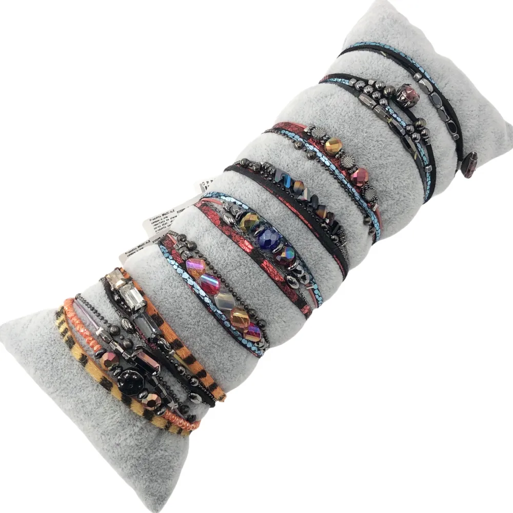 BPM176-216-Multifili con Charmes- 8 Pz Bracciali - BPM176-216-Multifili con Charmes- 8 Pz Bracciali