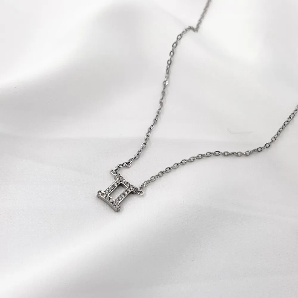 Segni Zodiacali -Collana Corta in Acciaio - CAC-103-AA52N Acciaio