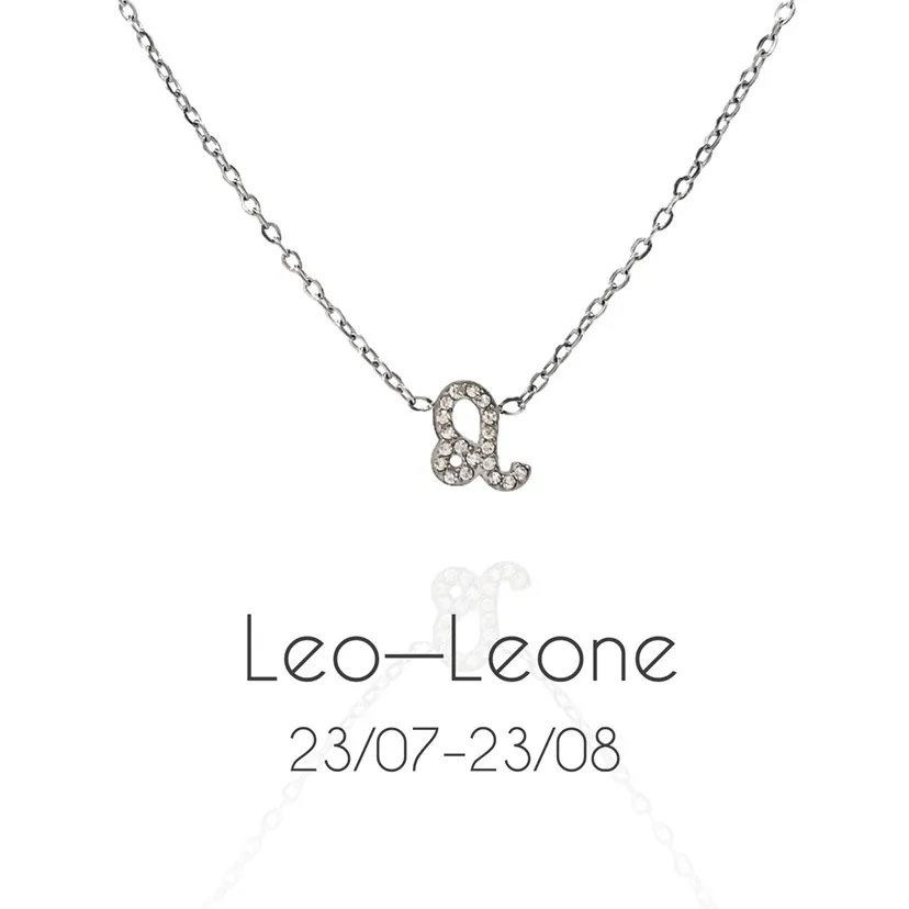 Segni Zodiacali -Collana Corta in Acciaio - CAC-103-AA52N Acciaio