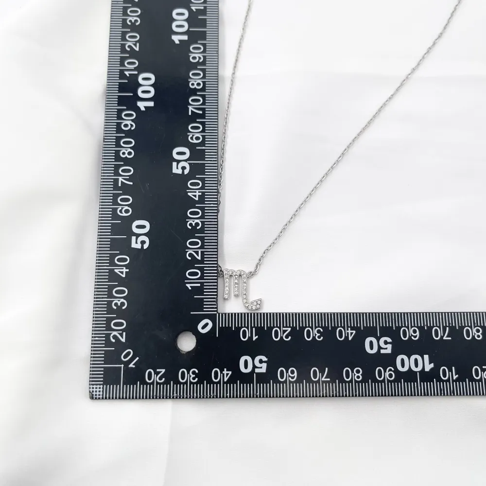 Segni Zodiacali -Collana Corta in Acciaio - CAC-103-AA52N Acciaio