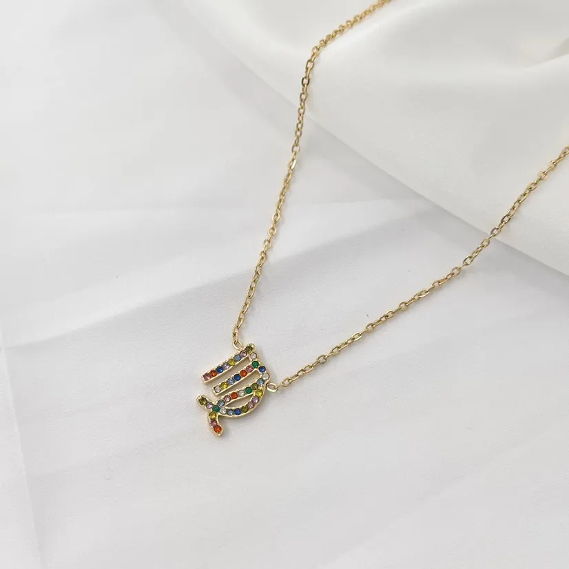 Segni Zodiacali -Collana Corta in Acciaio - CAC-103-AA52N ORO