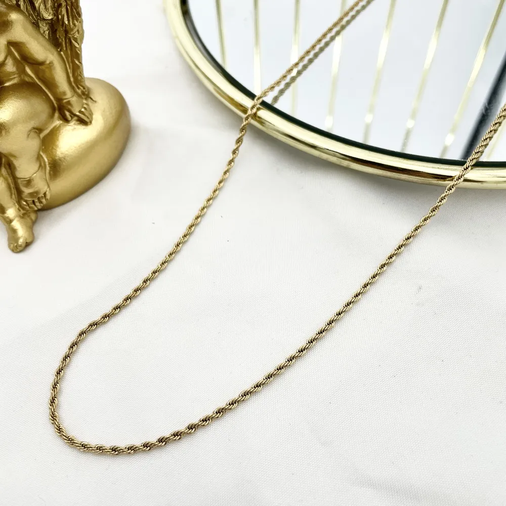 Torchon 2mm-Catena in Acciaio - CAC-413-1584 2mm E