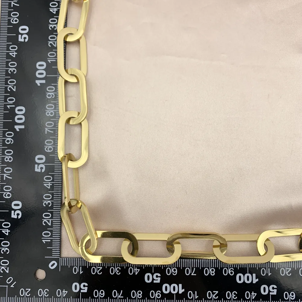 CAC6618-Catena - Collana Corta in Acciaio - CAC-413-2076-1020