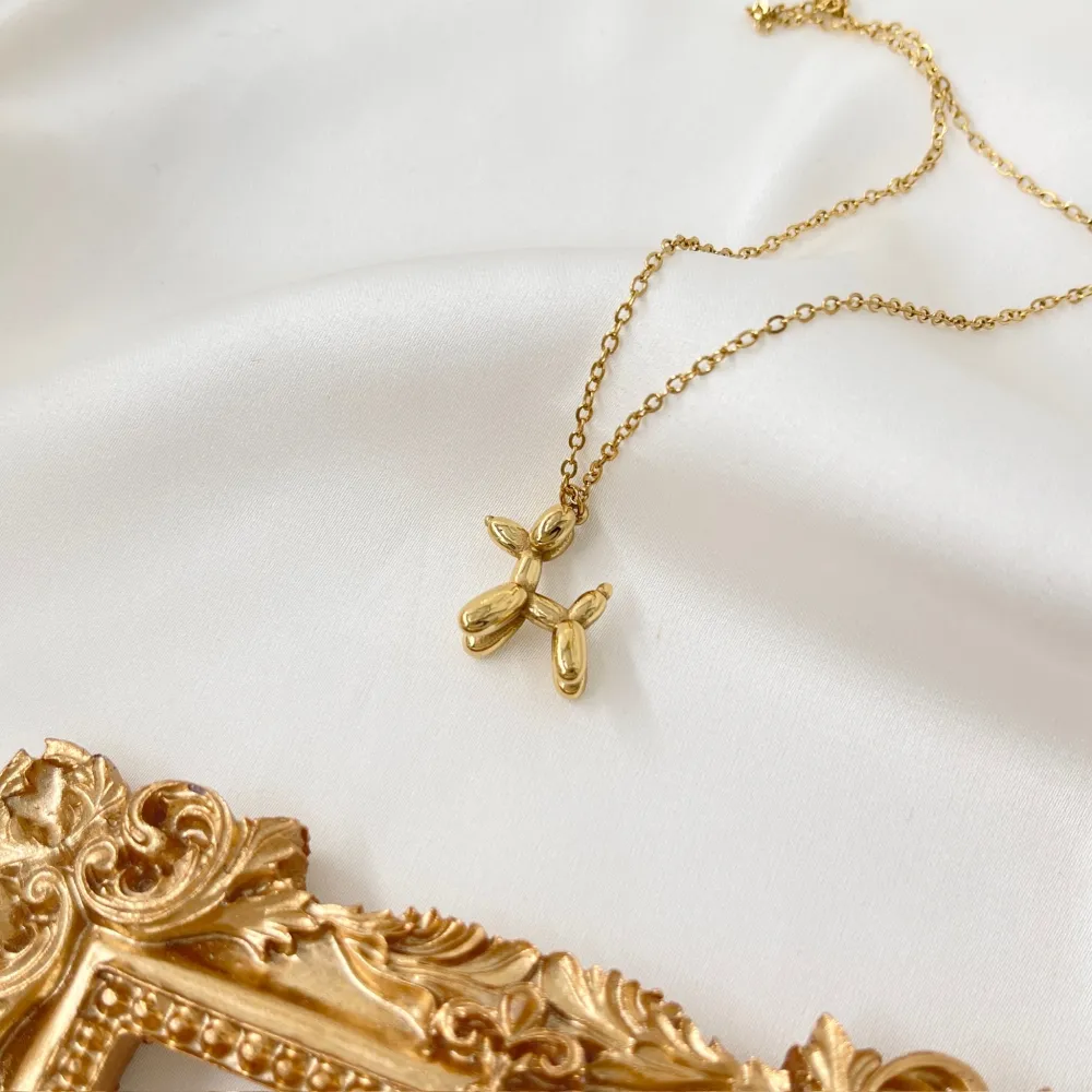 Cane-Collana Girocollo in Acciaio - CAC-413-2241