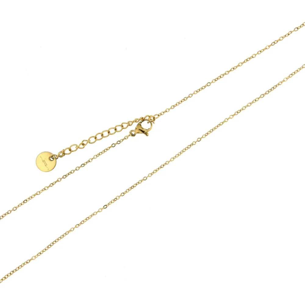 CAC6734-Segni Zodiacali- Collana Girocollo in Acciaio - CAC6734-Segni Zodiacali- Collana Girocollo in Acciaio