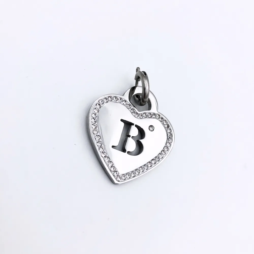 Cio-Iniziali 4120 - Ciondolo in Acciaio - CIO-413-89