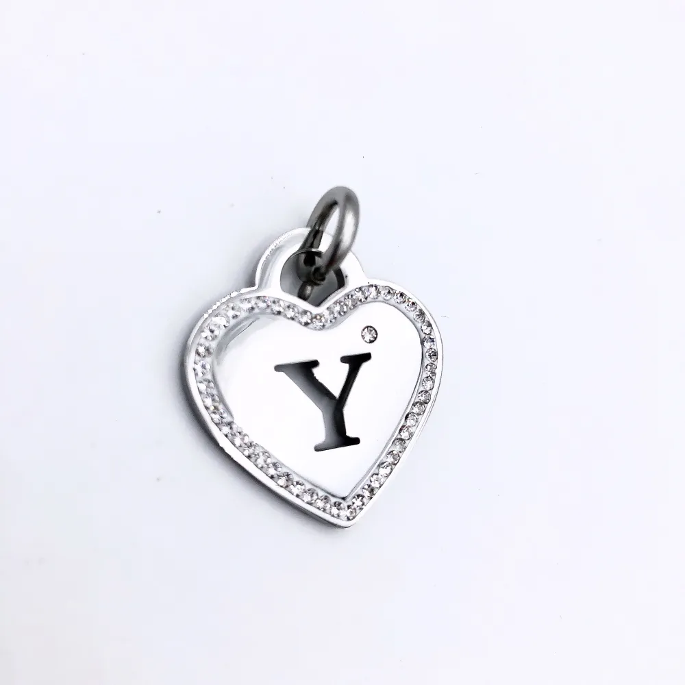 Cio-Iniziali 4120 - Ciondolo in Acciaio - CIO-413-89