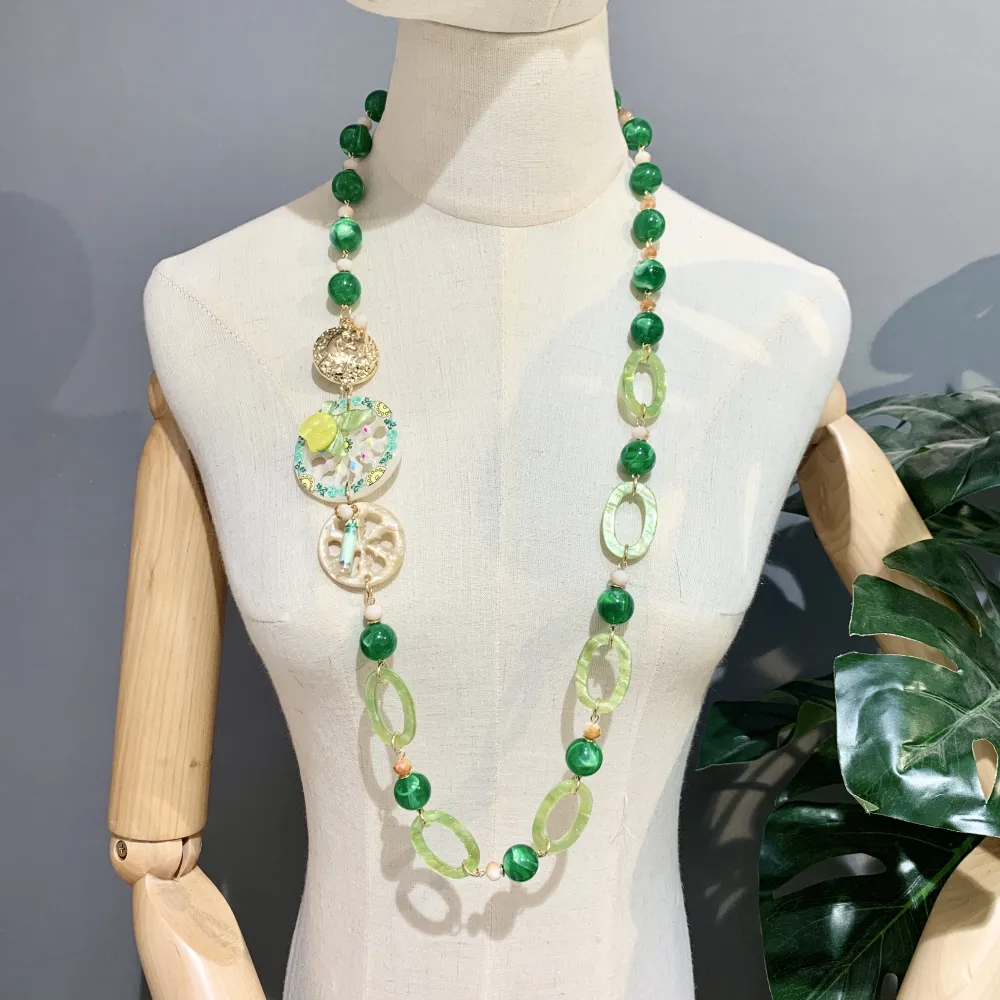 Carretto  Siciliano-Collana Lunga Moda - CML-15345