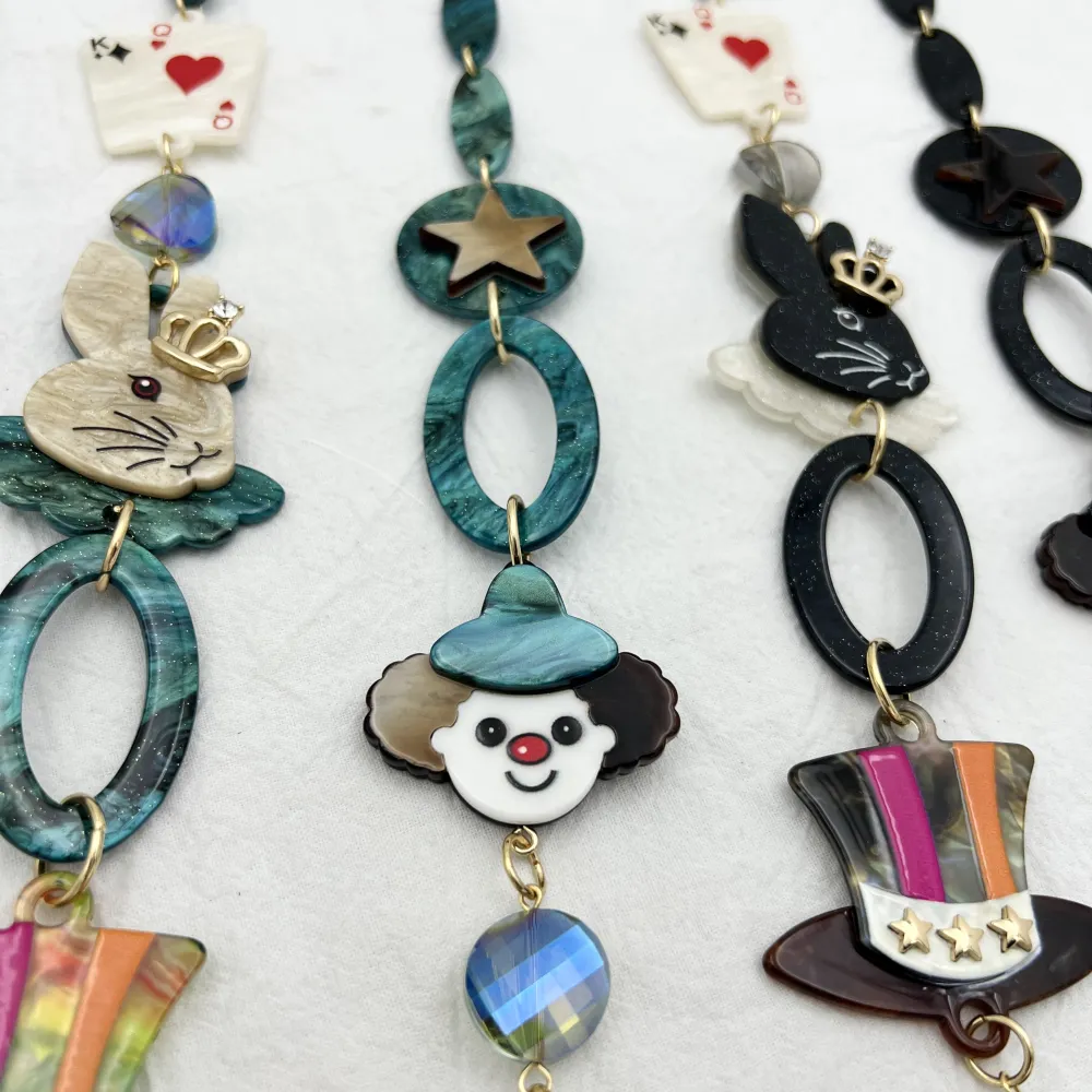 Circo Coniglio Pocker-Collana Lunga Moda - CML-16146-A