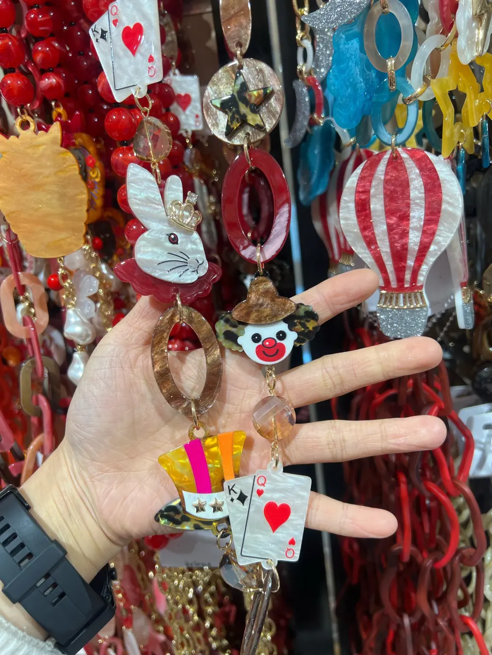 Circo Coniglio Pocker-Collana Lunga Moda - CML-16146-A