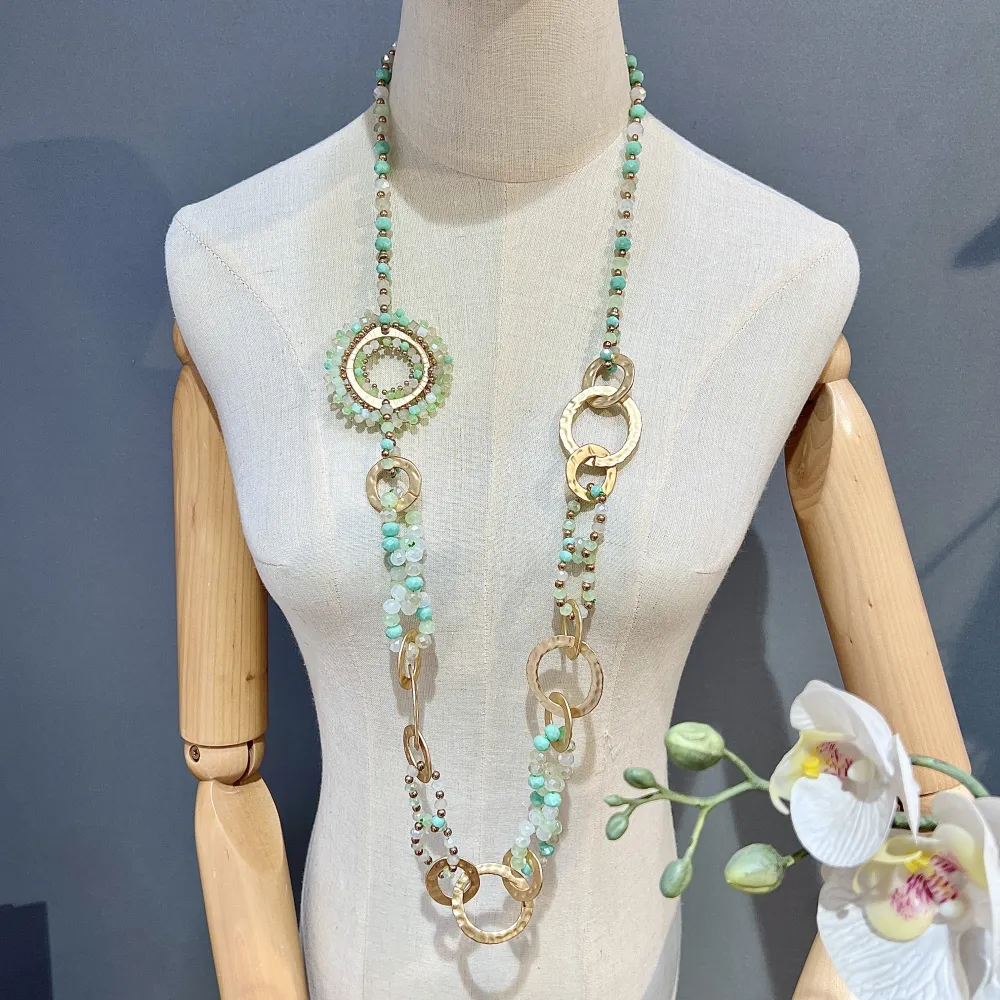 Cerchio- Collana Lunga Moda - CML-732-220